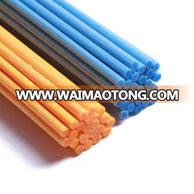 Natural air freshener 3mm/4mm/5mm reed aroma difuser colorful bamboo stick