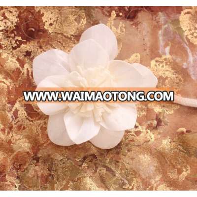 Factory direct manufactured decorative reed diffuser sola wood lotus flower