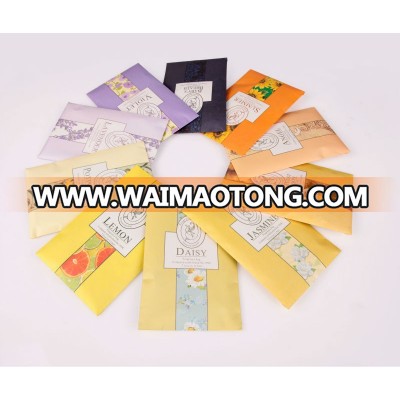 Coffee scent car scented sachet bags from supermarket promotional selling