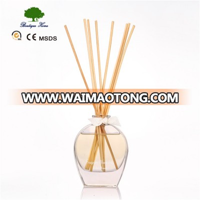 wholesale OEM 80ml Heart reed diffuser for home living room aroma fragrance