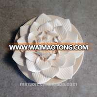 Decorative lotus ceramic flower fragrance diffuser