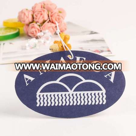 Eco refresh custom home paper air freshener printed paper air freshener for car